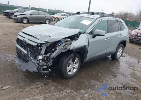 2021 Toyota Rav4 Hybrid Xle from USA, damaged, VIN 4T3RWRFV4MU019231